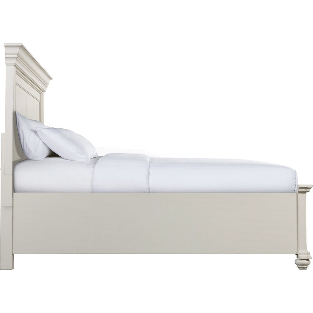Elements International Slater SR650QB Transitional Queen Bed with